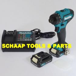 12 V Max Boor- schroefmachine zeskant opname met 2x 2.0 Ah accu's in M-Box | DF033DSAJ